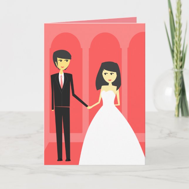 CONGRATULATIONS WEDDING GREETING CARDS (Front)