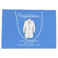 Congratulations White Coat Physician Doctor