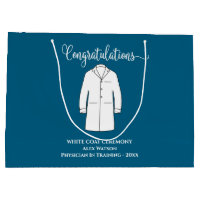 Congratulations White Coat Physician Doctor