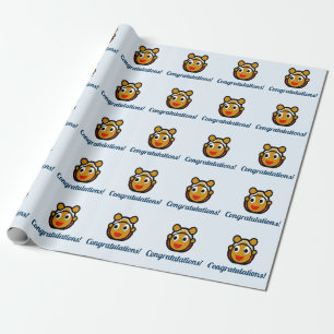 Congratulations Wrapping Paper