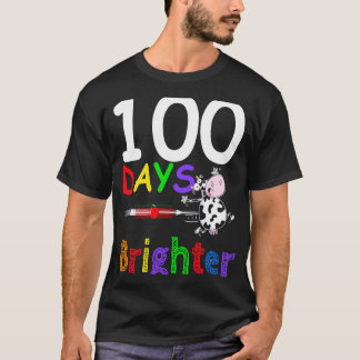 Congratulations You Are 100 days brighter  Running T-Shirt