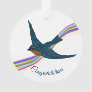 "Congratulations, "You dared, you dreamed, you .." Ornament