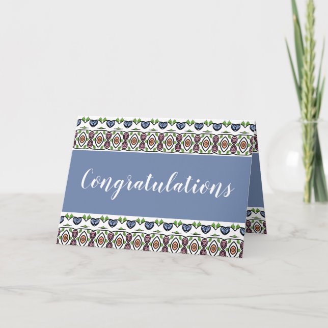 Congratulations You Did It Graduation Card (Front)