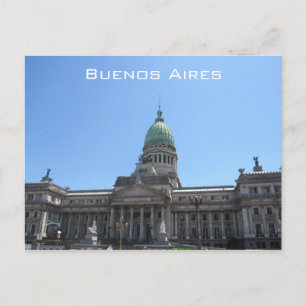 congreso buenos aires postcard