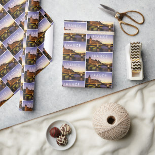 Congress at the River Seine Paris, France Wrapping Paper