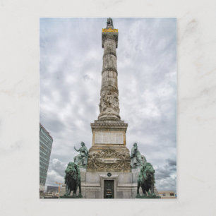 Congress Column, Brussels, Belgium Postcard