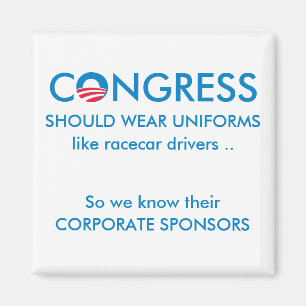 Congress Needs Uniforms Magnet