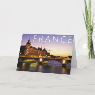 Congress   Paris, France   Thank You Card
