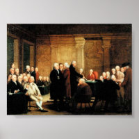Congress Voting on Declaration of Independence