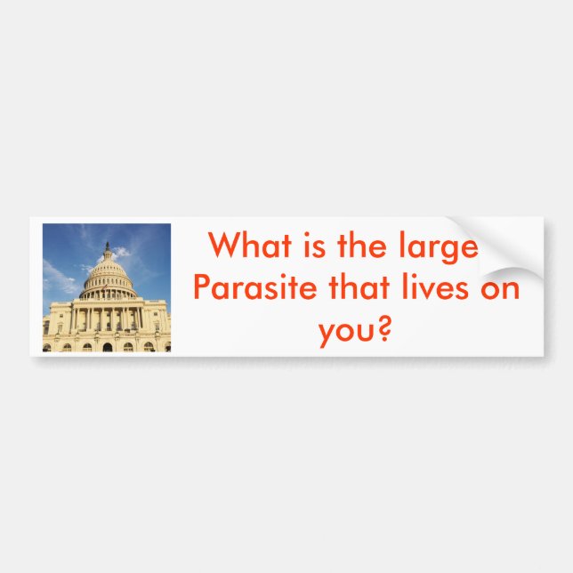 Congress, What is the largest Pa... - Customised Bumper Sticker (Front)