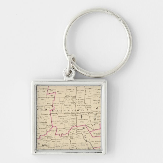 Congressional districts key ring (Front)