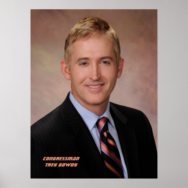 Congressman Trey Gowdy Poster (Front)