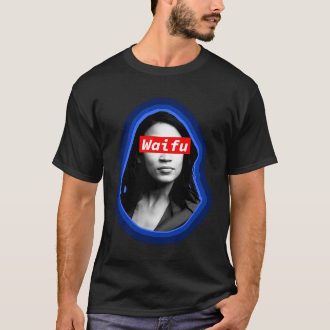 Congresswoman Alexandria Ocasio Cortez AOC My Amer T-Shirt (Front)
