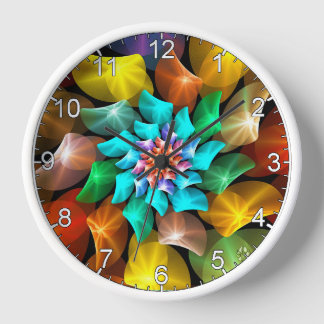 Conic Sparkles Clock