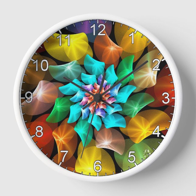 Conic Sparkles Clock (Front)