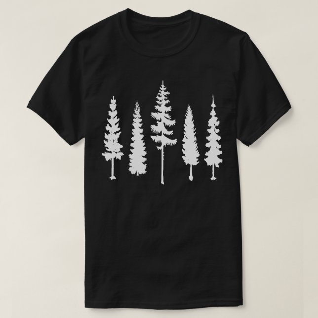 Conifer forest T-Shirt (Design Front)
