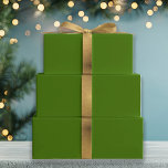 Conifer Green Wrapping Paper Sheet<br><div class="desc">A solid conifer tree green coloured gift wrap paper,  perfect for both high quality gift presentation and diy holiday craft projects</div>