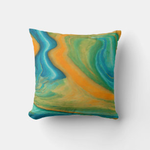 “Conil”. A Colourful Abstract Blend Cushion