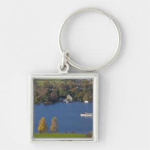 Coniston Water, Lake District, Cumbria, England Key Ring