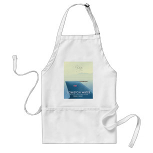 Coniston Water, lake district, England Standard Apron