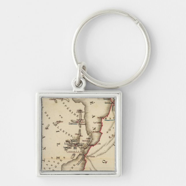 Conjecturale de l'Atlantide Key Ring (Front)