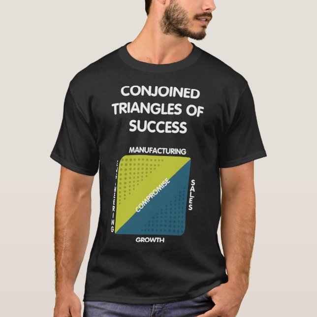 Conjoined Triangles of Success - Silicon Valley Es T-Shirt (Front)