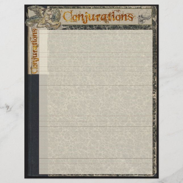 CONJURATIONS Wizardry Paper (Front)
