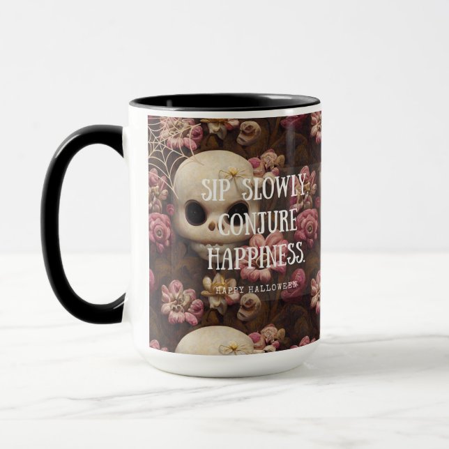 Conjure Happiness Coffee Mug (Left)