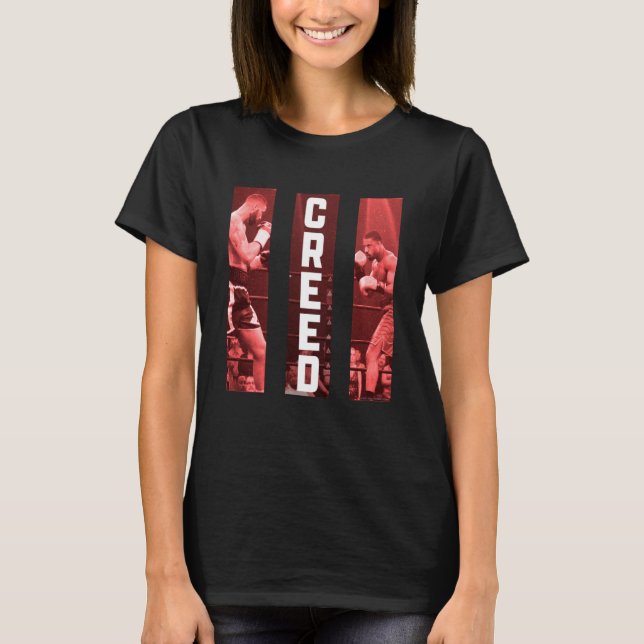 Conlan and Creed triptych red T-Shirt (Front)
