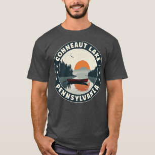 Conneaut Lake Pennsylvania Sunset T-Shirt