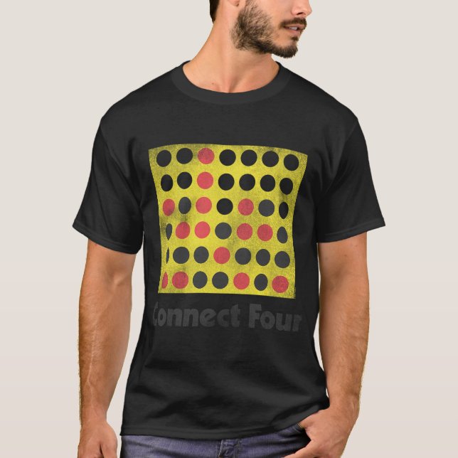 Connect Four Connect Four Red T-Shirt (Front)