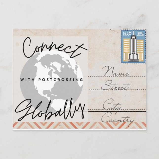 Connect Globally Postcard (Front)