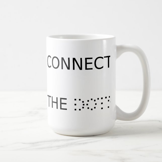 Connect the Dots Coffee Mug (Right)