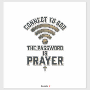Connect to God Prayer Christian Vector Design_1