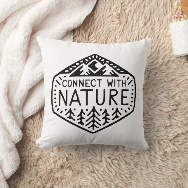 Connect with nature cushion (Blanket)