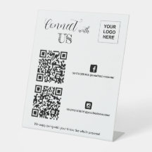 Connect with us Facebook Instagram QR code