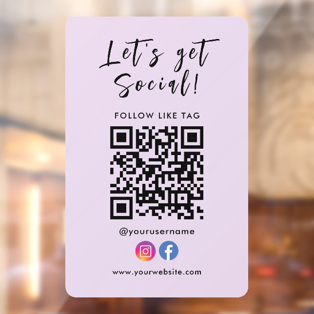 Connect With Us Qr Code Facebook Instagram (Sheet 2)