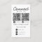Connect with Us Social Media QR Code Company Logo