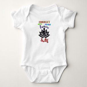 Connect With Your Inner Self Baby Bodysuit