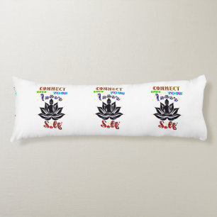 Connect With Your Inner Self Body Cushion