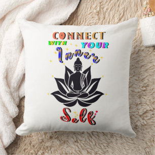 Connect With Your Inner Self Cushion