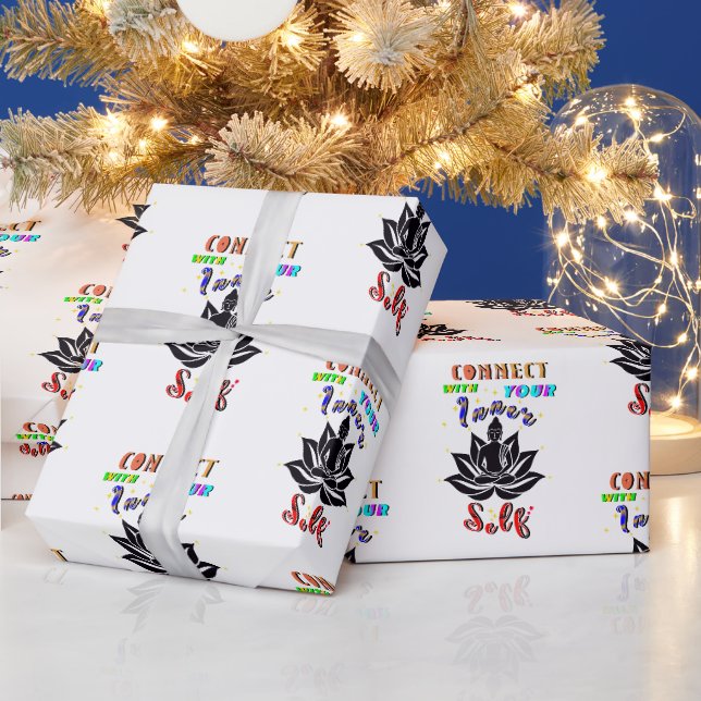 Connect With Your Inner Self Wrapping Paper (Holidays)