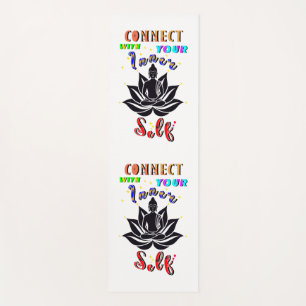 Connect With Your Inner Self Yoga Mat