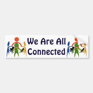 Connected bumper sticker