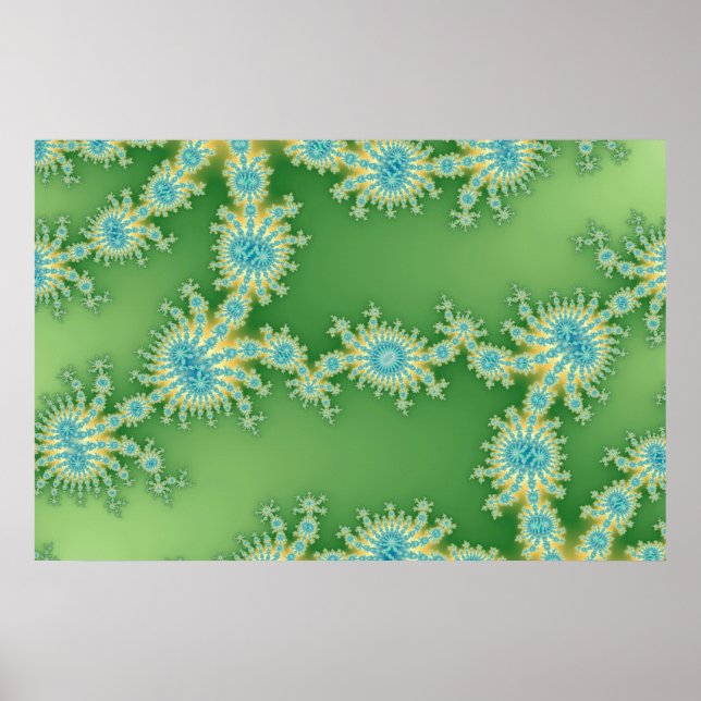 Connected - Fractal Poster (Front)