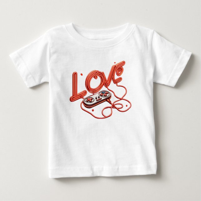 Connected In Love Baby T-Shirt (Front)