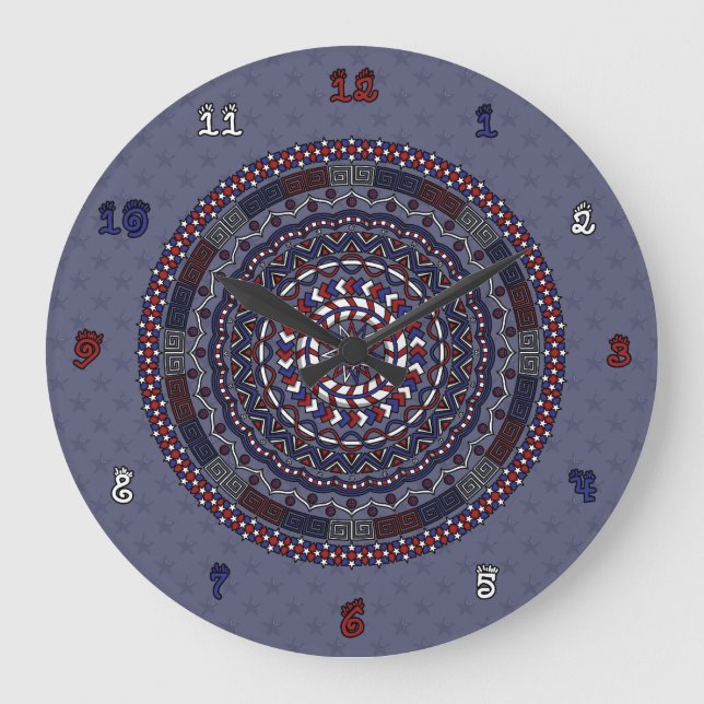 Connected Independence Day Clock (Front)