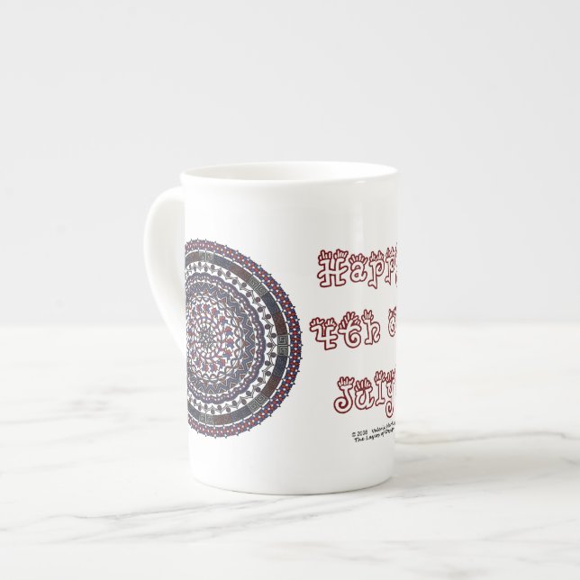 Connected Independence Day Speciality Mug (Front Left)