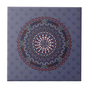 Connected Independence Day Tile