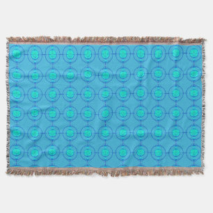 Connected Minds (Day Version) Throw Blanket
